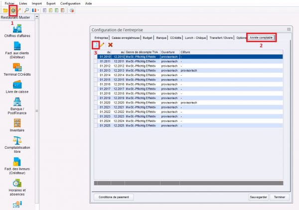 new financial year FR - 1