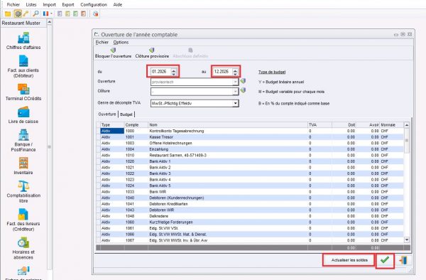 new financial year FR - 2
